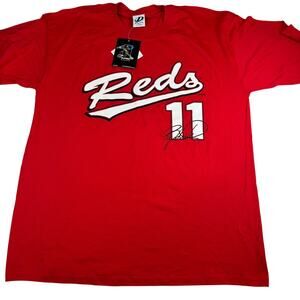 Vintage Barry Larkin Cincinnati Reds 90s T-Shirt